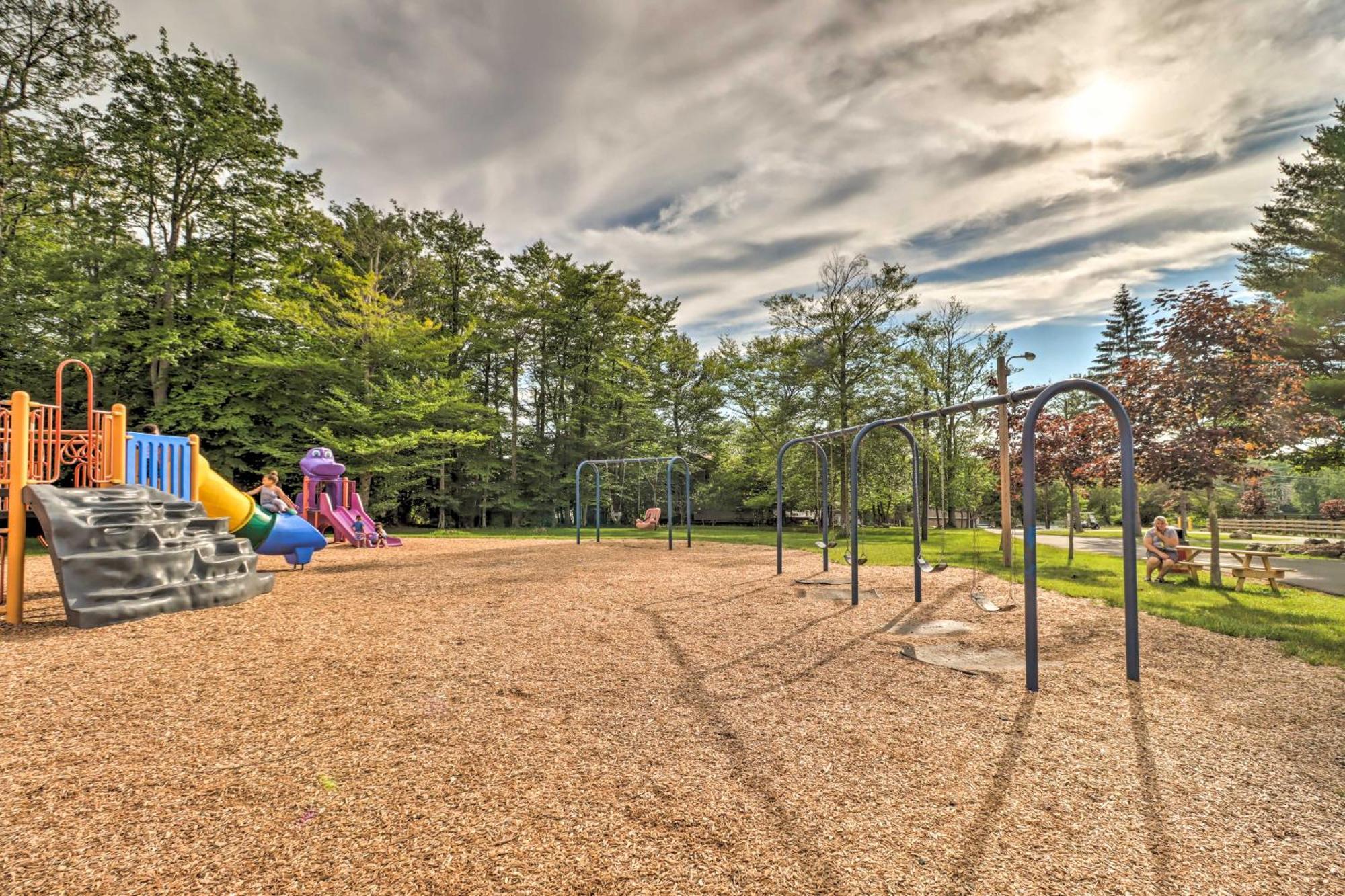 Tobyhanna Home With Gas Grill Less Than 2 Mi To Dresser Lake Bagian luar foto
